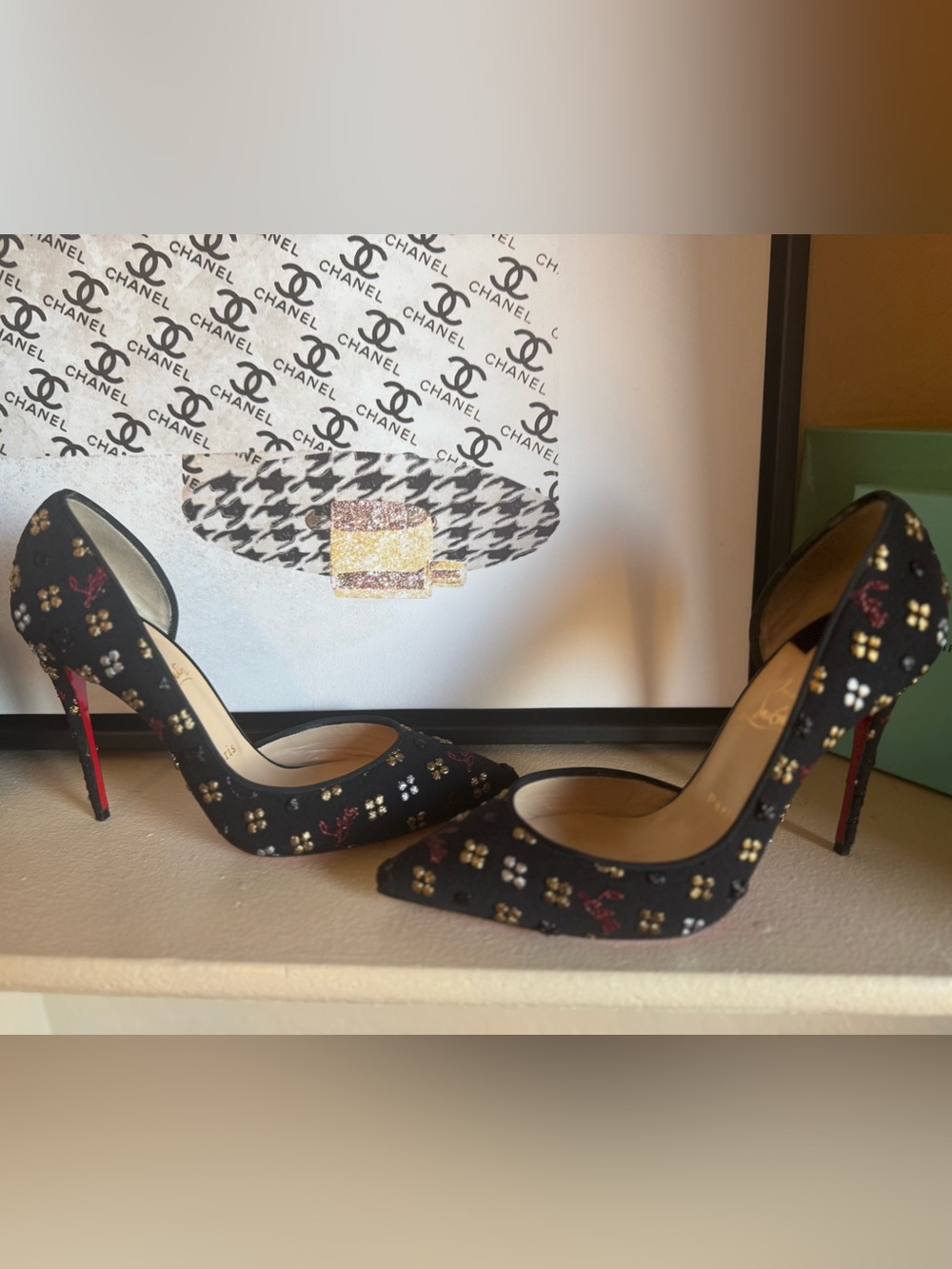 Christian Louboutin Heels Like New!!